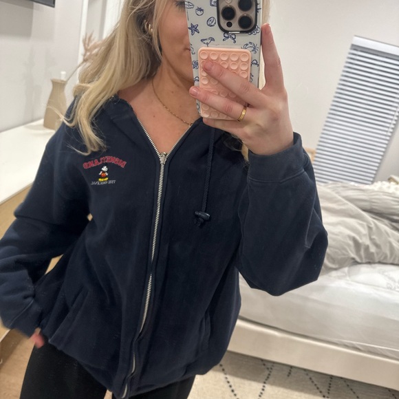 DISNEYLAND VINTAGE zipup sweatshirt L - Picture 12 of 15